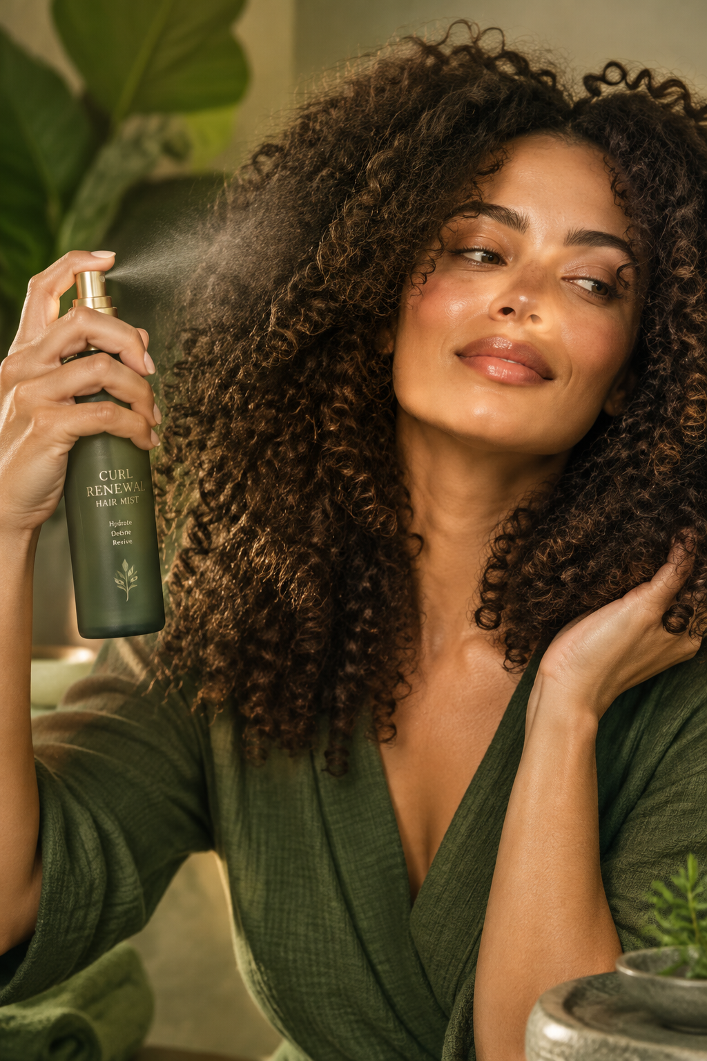 Anti-frizz Curly Hair Texture Mist